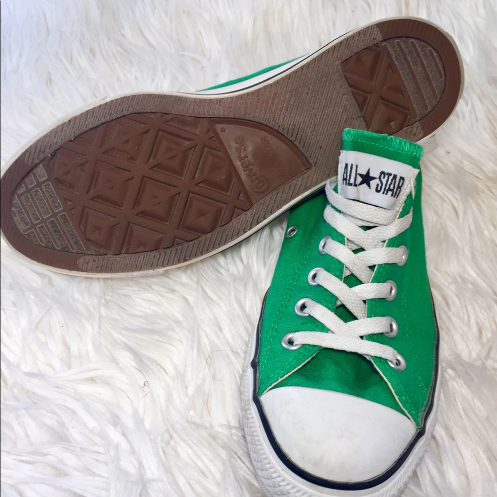 Green All Star Converse